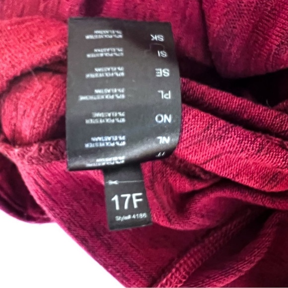 Kuhl Womens XS Heathered Red Long Sleeves Cowl Neck
Pullover Lea Sweater Pockets - Picture 11 of 11